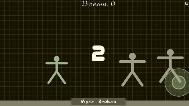 Типичное сражение бомжей в игре "Stickman Warriors" #1 смотреть онлайн