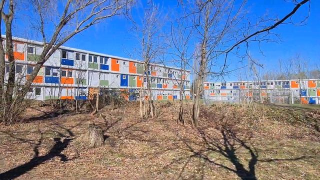 ⛺Где будут жить #украинские_беженцы в Германии? Camp for #Ukrainian refugees in Germany. смотреть онлайн