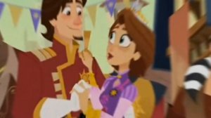 рапунцель, юджин, касандра. запомни i love you