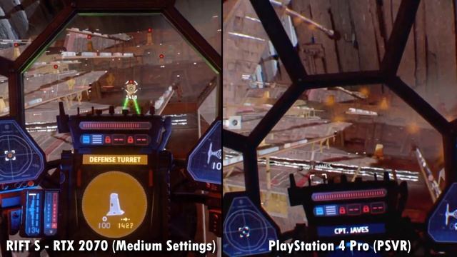 Star Wars Squadrons VR - PlayStation V's PC - Comparison! смотреть онлайн