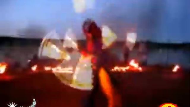 Огненное шоу от Prana-group "Скоморохи" смотреть онлайн