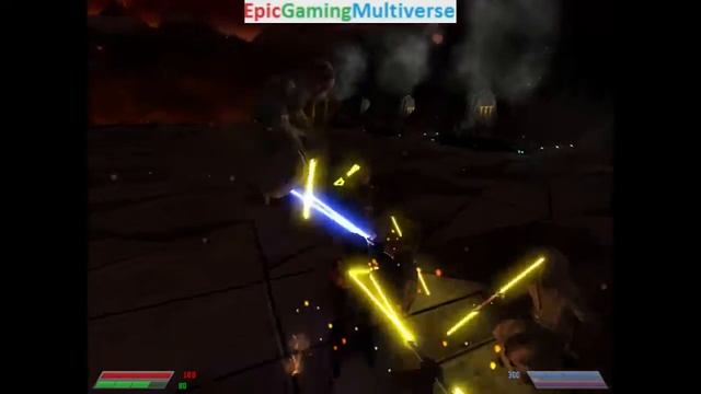 Anakin VS Jedi Temple Guards In A Star Wars Jedi Knight Jedi Academy Movie Duels 2 Lightsaber Duel смотреть онлайн