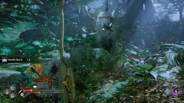 God of War Ragnarok Use Artillery of the Ancient Draupnir Spear Heavy Runic Attack смотреть онлайн