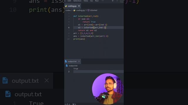 Day-22/120 Is Array Sorted??? | Cracking/Solving Striver's AtoZ Sheet using Python | Saurabh Mishr смотреть онлайн