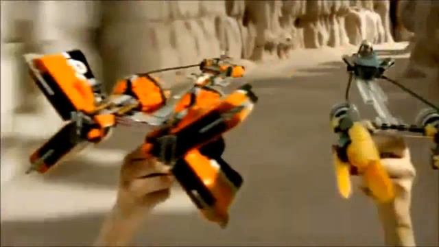 Star Wars Anakin Skywalker and Sebulbas Podracers 7962 смотреть онлайн