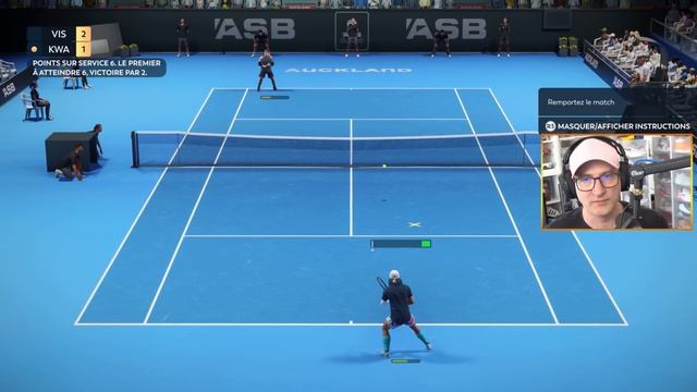 🎾 TOPSPIN 2k25 🎾 Serge Vissvolay #ep1 #Topspin #tennis смотреть онлайн