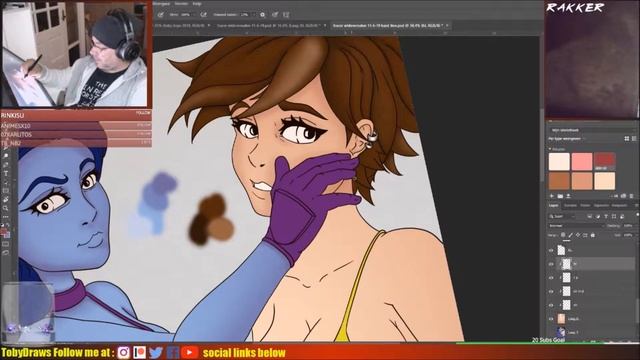 Tracer Widowmaker OVERWATCH Fanart Speedpainting смотреть онлайн