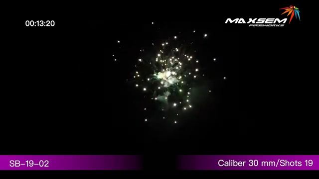 Фейерверк 19 залпов «Love of Blue» Maxsem SB19-02 смотреть онлайн