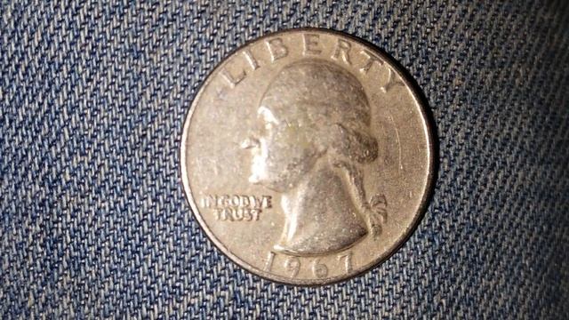 1967 WASHINGTON QUARTER: 1,524,031,000 MINTED! смотреть онлайн