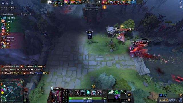 Team Spirit VS PSG.LGD Game 3 International 10 DOTA 2 смотреть онлайн