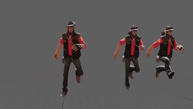 TF2 Sniper running cycle test смотреть онлайн