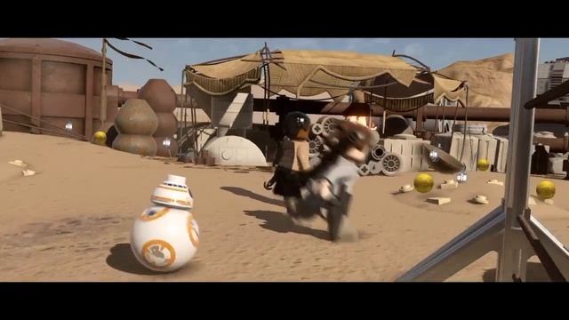 LEGO Star Wars The Force Awakens DEMO Walkthrough Gameplay PS4 - No Commentary смотреть онлайн