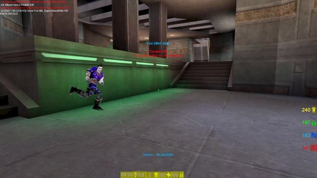 BNG - ITDM 2v2v2v2 (XTDM) - Viridian Tourney - 301 Frags POV - UNREAL Tournament '99 GOTY Instagib смотреть онлайн