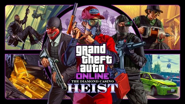GTA Online Diamond Heist Music - Track 1 смотреть онлайн