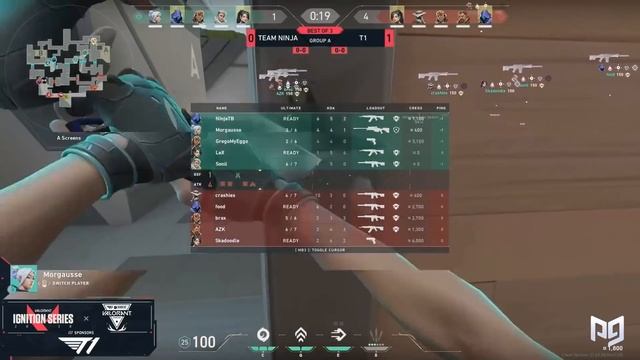 How T1 DESTROYED Ninja - Ninja vs T1 Game 2 Breakdown - T1 Valorant Showdown смотреть онлайн