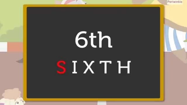 Ordinal Numbers | Mathematics Grade 2 | Periwinkle