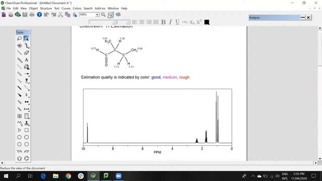 NMR spectra ChemDraw tutorial смотреть онлайн