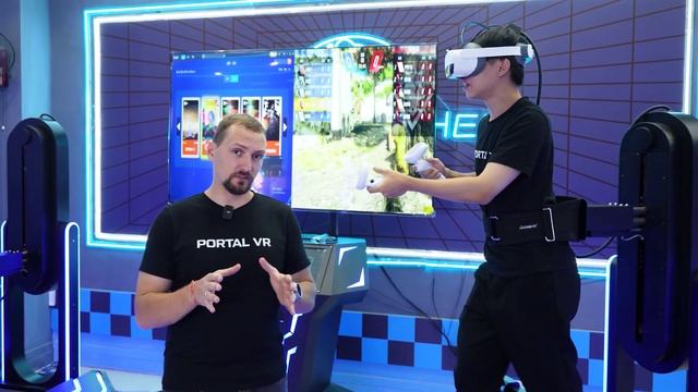 Аттракцион виртуальной реальности VR Treadmill