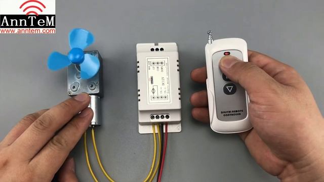 DIY Universal 433mhz Wireless Remote Control Switch motor 9v to12v DC Controller Forward Reverse смотреть онлайн