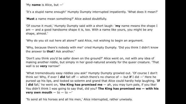 Midnight Reality - Humpty's "Truth Drop" Appearance In Alice In Wonderland смотреть онлайн