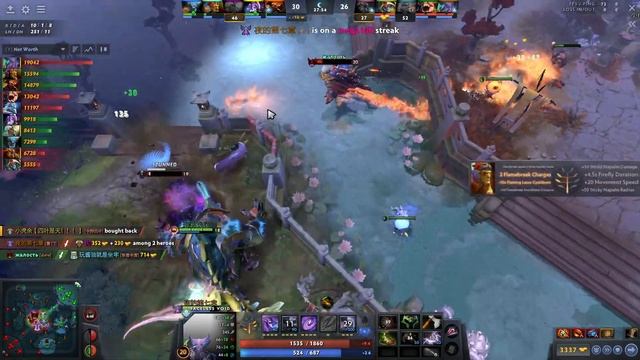 Faceless Void Dota 2 Gameplay Ana with 23 Kills and Mjolnir смотреть онлайн