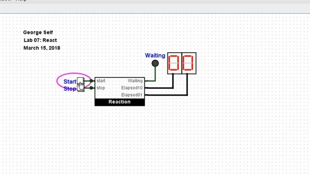 Logisim Evolution Lab08: Reaction Timer смотреть онлайн