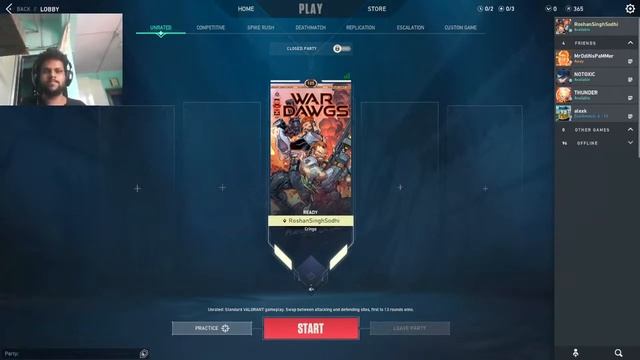 RANDOM AGENT GAMEPLAY [VALROANT] смотреть онлайн
