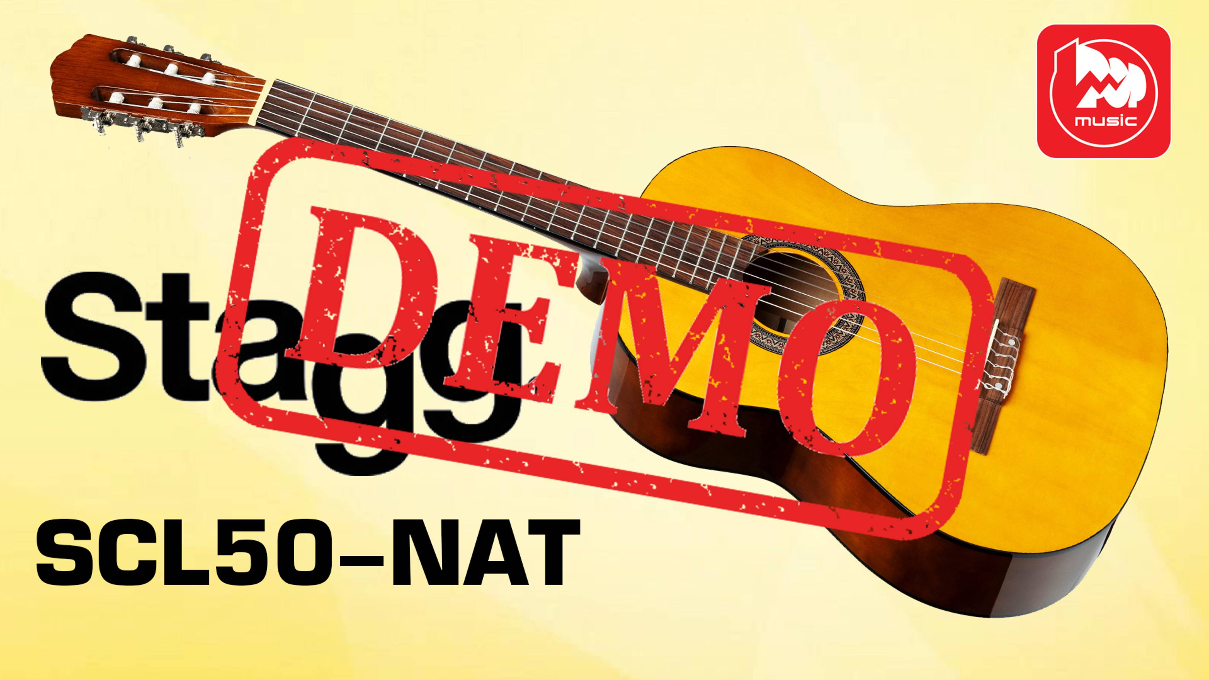 Классическая гитара STAGG SCL50 - демонстрация звучания смотреть онлайн