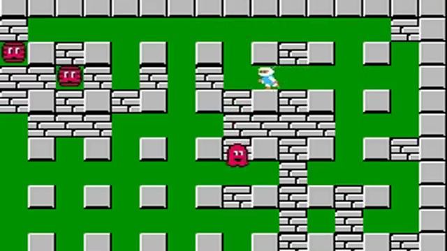 Bomber Man (1985) (NES) смотреть онлайн
