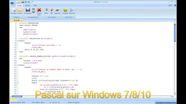 Turbo pascal sur windows 7/8/10 смотреть онлайн