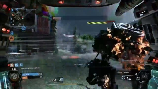 Titanfall: Ripping off a titans arms and beating him to death смотреть онлайн