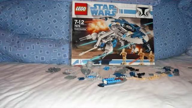 Lego Star Wars Stop Motion Droid Gunshhip 7678 смотреть онлайн