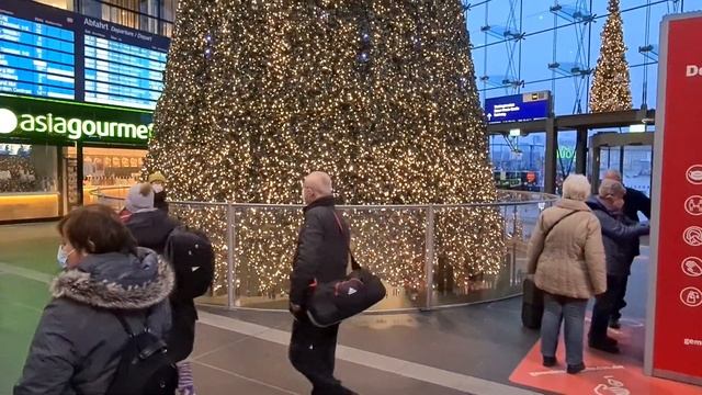 ✨Рождество. Главный вокзал Берлина. Германия. Christmas. Berlin main station. Germany. смотреть онлайн