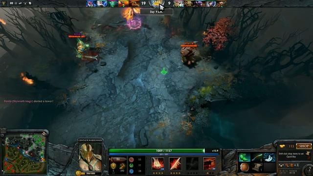 XBOCT Centaur Warrunner in Dota 2 / ХВОСТ играет на Centaur Warrunner смотреть онлайн