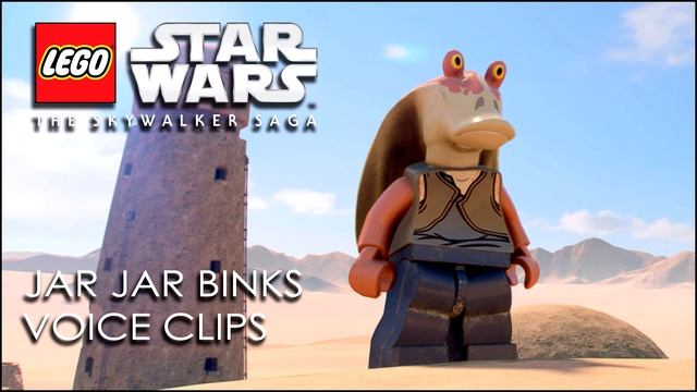 LEGO Star Wars: The Skywalker Saga | Jar Jar Binks Voice Clips смотреть онлайн