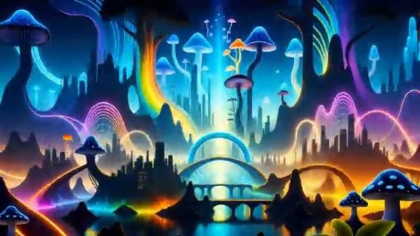 PROGRESSIVE FULL ON PSYTRANCE MIX 2024 Psychedelic Trippy 4K Ai Visual Animations LSD TRIP