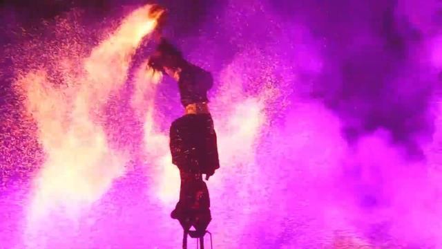 Fire Show на фестивале огня "Рождественская звезда 2020" смотреть онлайн