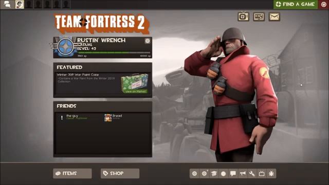 Team Fortress 2 Update Rick May (Soldier) Main Menu Tribute Song смотреть онлайн
