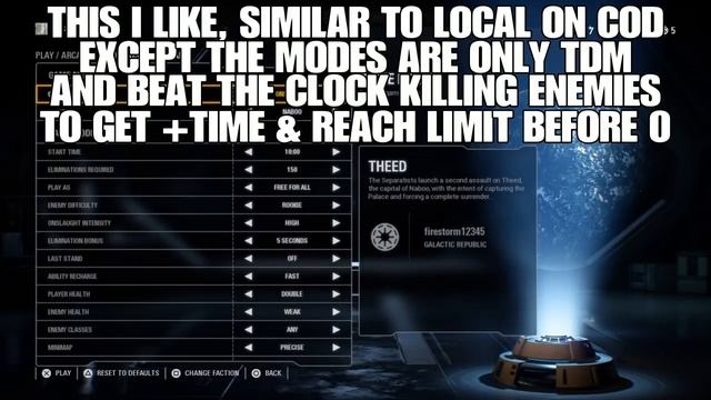STAR WARS BATTLEFRONT 2 FULL GAME MENU AND AVALIABLE MODES смотреть онлайн