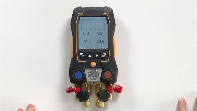 How To Set Up The Testo 557s Smart Digital Manifold Kit