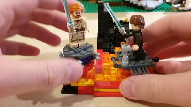 QUICK VID! Lego Star Wars Duel on Mustafar ALTERNATE BUILD | Pigforday смотреть онлайн