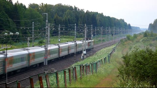 [RZD] ChS6-016, Murmansk - Moscow / ЧС6-016, Мурманск - Москва смотреть онлайн
