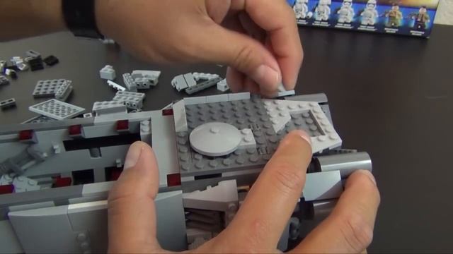 Let's Build - LEGO Star Wars First Order Transporter Set #75103 - Part #2 смотреть онлайн
