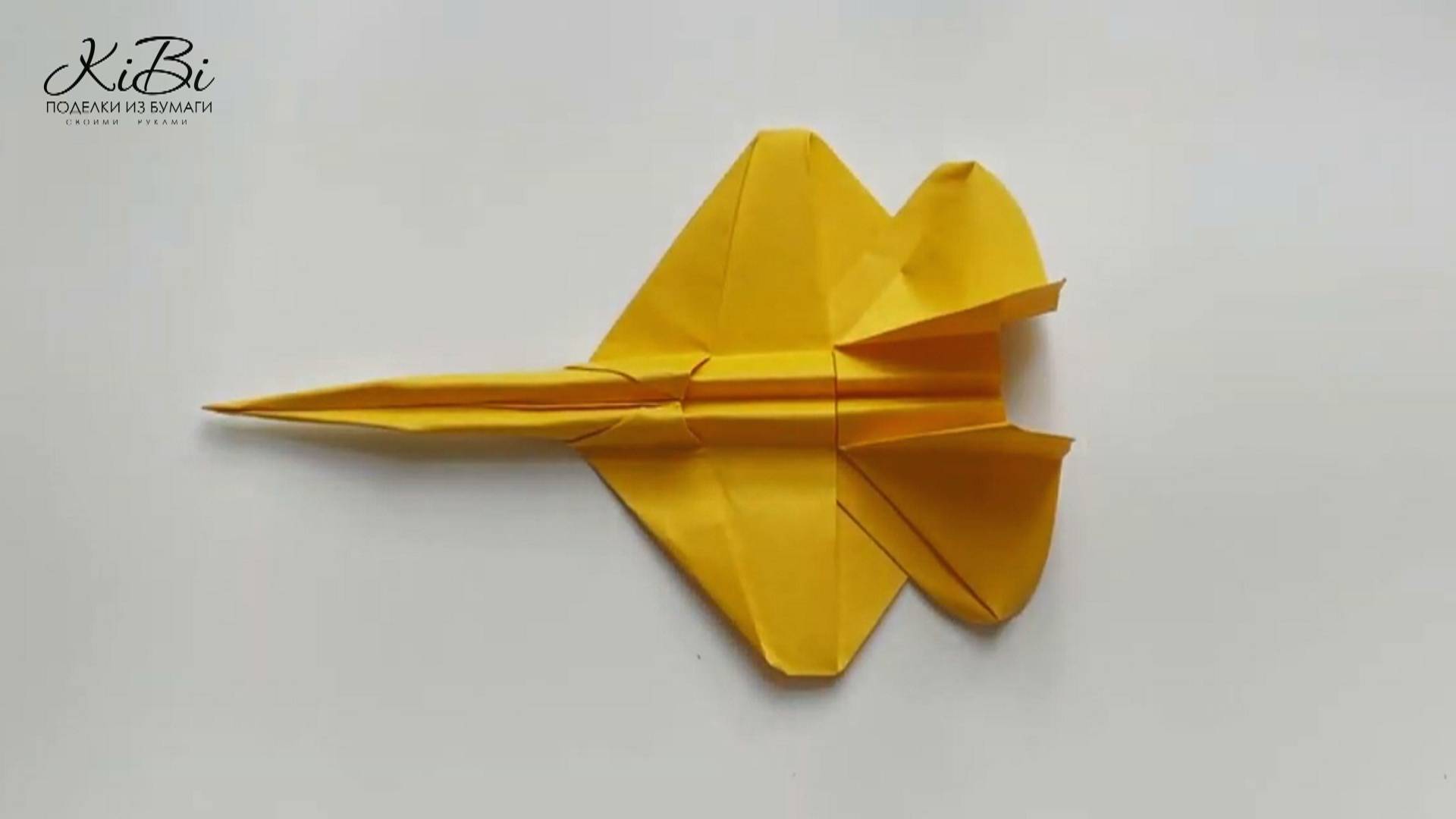 Миг 29 Самолет | Поделки из бумаги своими руками | Оригами смотреть онлайн