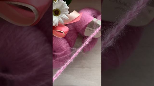 Наборный ряд крючком #crochet #knitting #knitlove смотреть онлайн