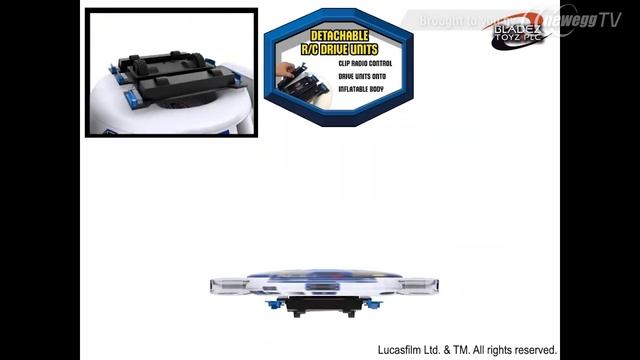 Product Tour: Star Wars Pump & Play Jumbo Inflatable Remote Controlled R2-D2 смотреть онлайн