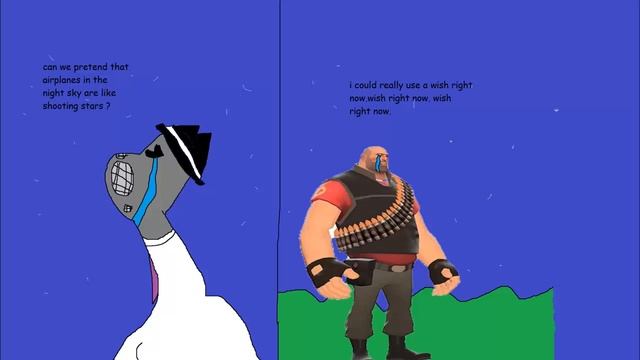 Purple and the Heavy from team fortress 2 a first person shooter released in 2007 смотреть онлайн