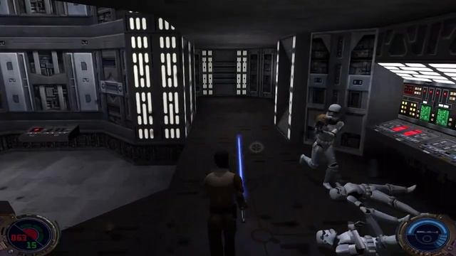 Резня в Star Wars Jedi Knight 2 Jedi Outcast смотреть онлайн