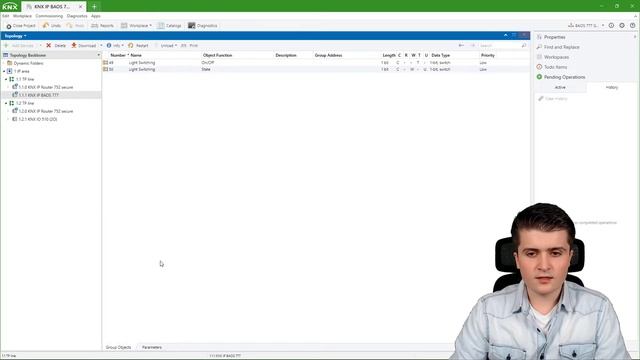 KNX IP BAOS 777 // switching (EN) смотреть онлайн