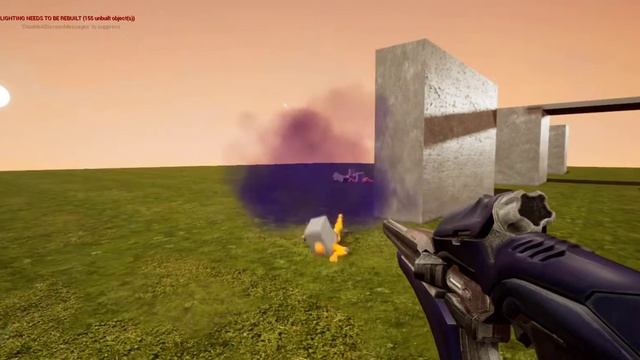 Halo Plasma Grenade demo - Unreal 4 remake смотреть онлайн